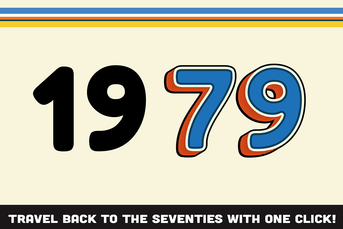 Unleash Vintage Chic with ‘Back to the Seventies’ Graphic Styles