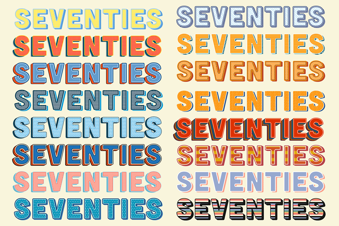 Unleash Vintage Chic with ‘Back to the Seventies’ Graphic Styles