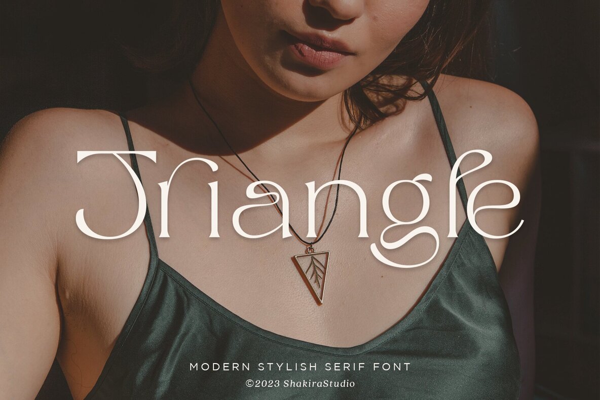 Triangle Typeface: Merging Modernity and Tradition in Design - Image 1