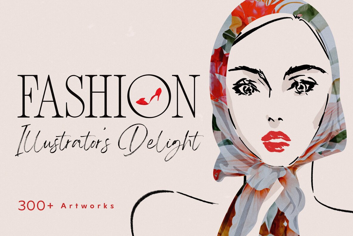 Unleashing Creativity: Mastering the Art of Fashion Illustration with Vectors - Image 1