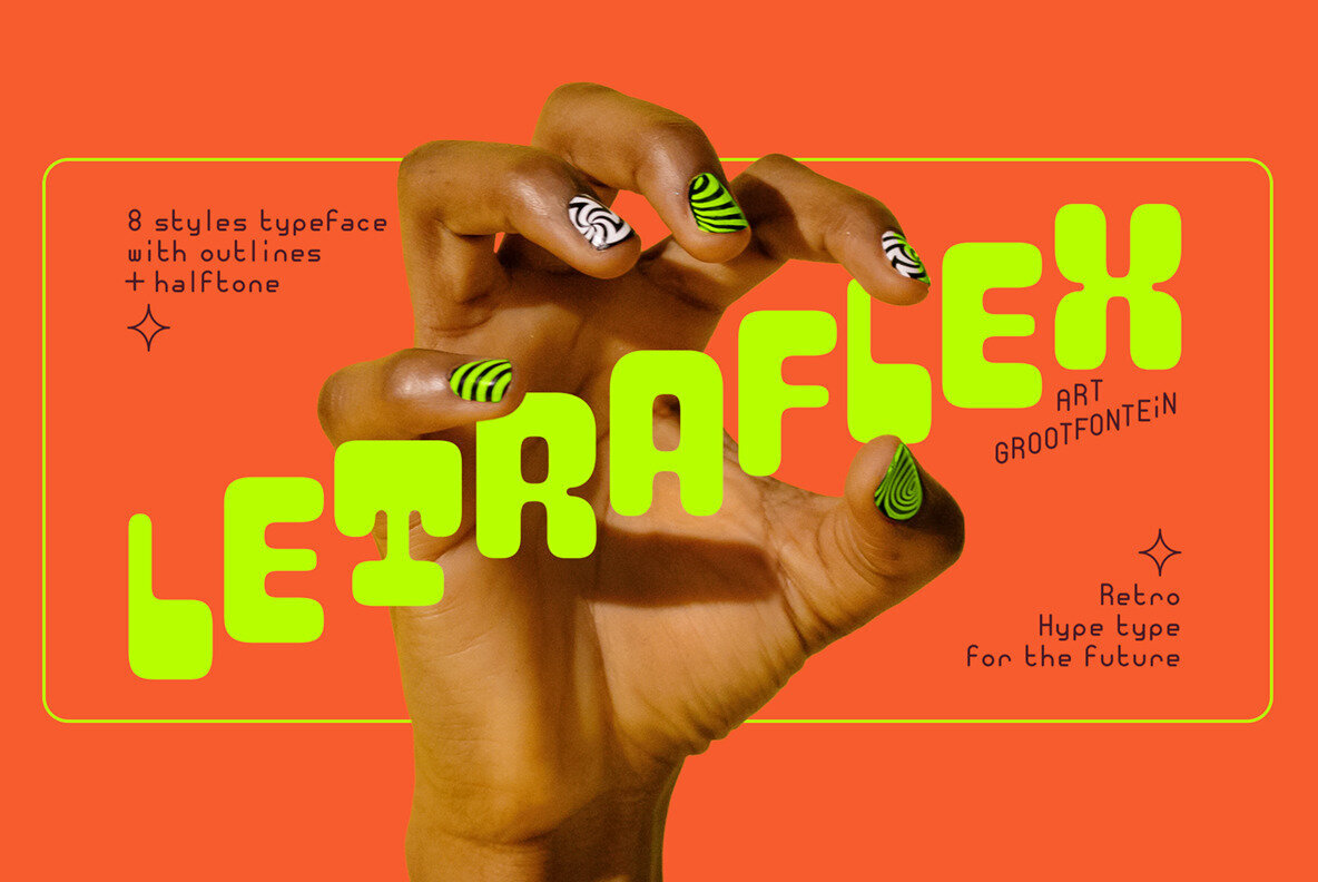 Journey Back in Time: The Timeless Appeal of the Letraflex Font - Image 1