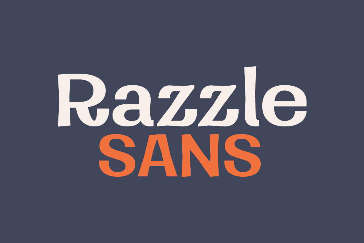 Meet Razzle Sans: The Font Redefining Sophistication in Typography - Image 1