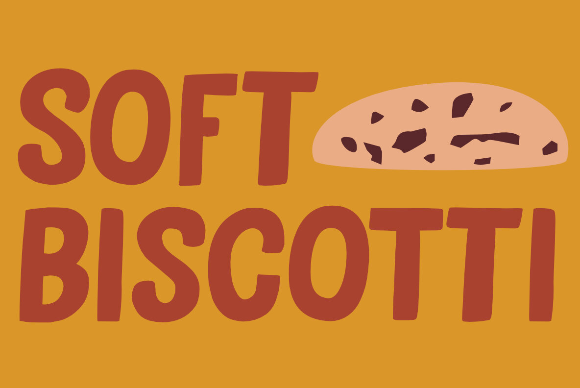 Savoring Soft Biscotti: The Deliciously Versatile Font from Kitchen Table Type Foundry