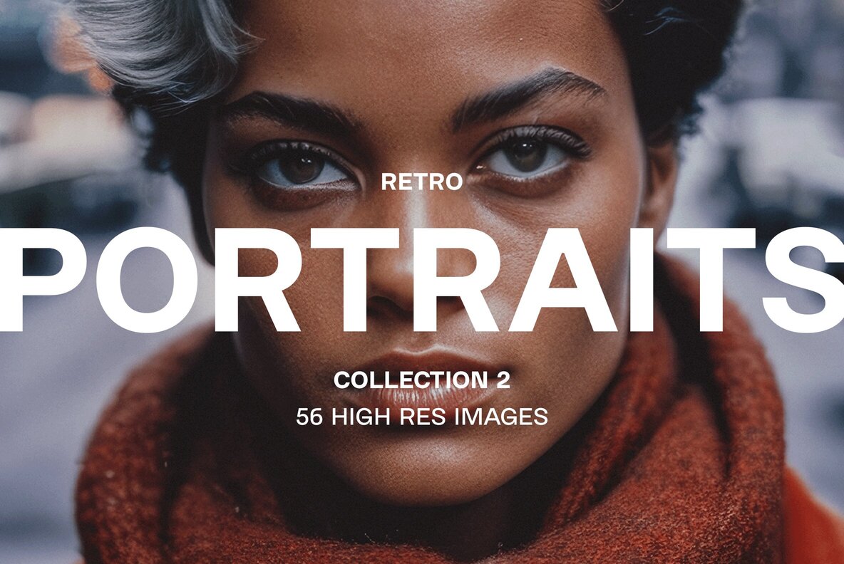 Retro Portraits Collection 2: A Game-Changer for Designers