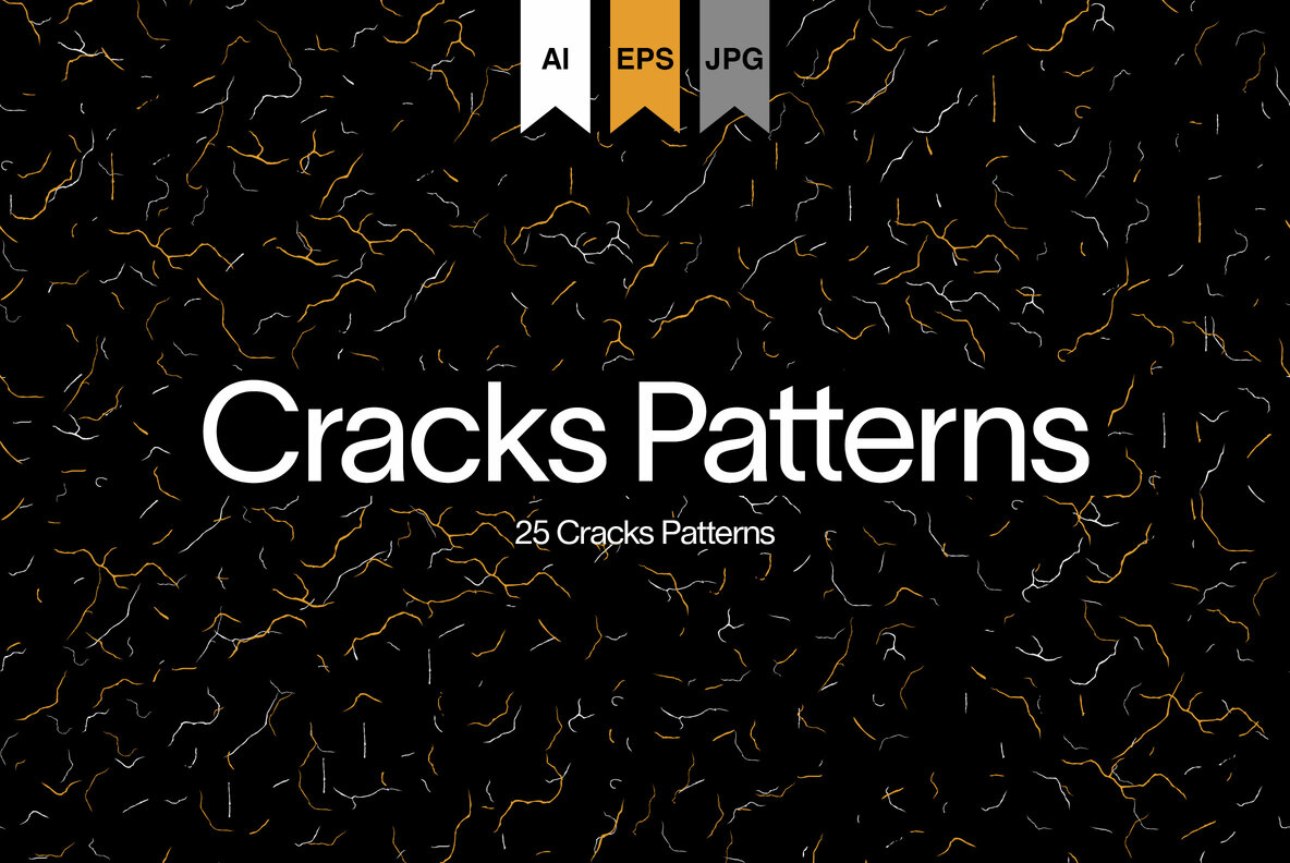 Crack the Code: Enhancing Your Designs with Unique Cracks Patterns - Image 1
