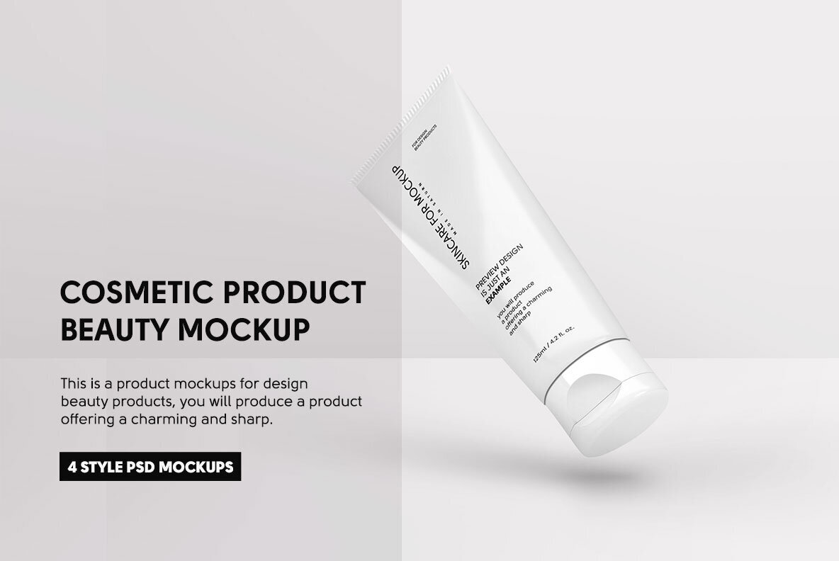 Elevate Your Design Game: Mastering Cosmetic Tube Packaging Mockups