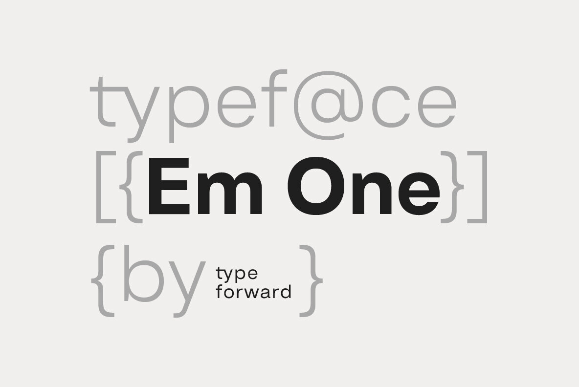 Em One Font - Image 1