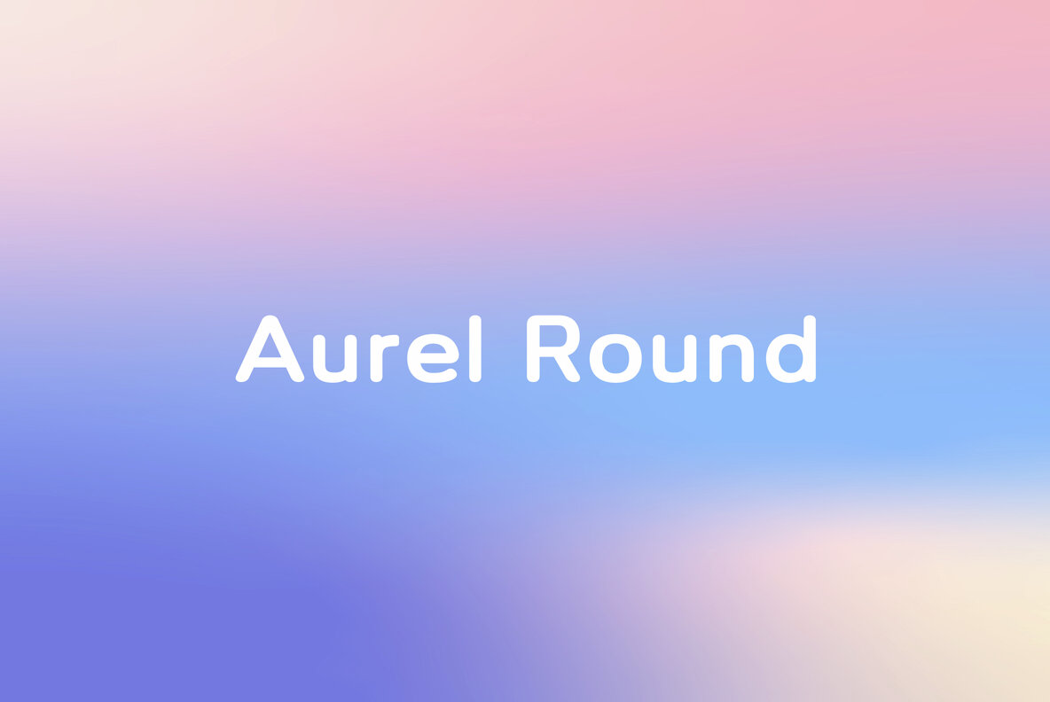 Aurel Round Font - Image 1