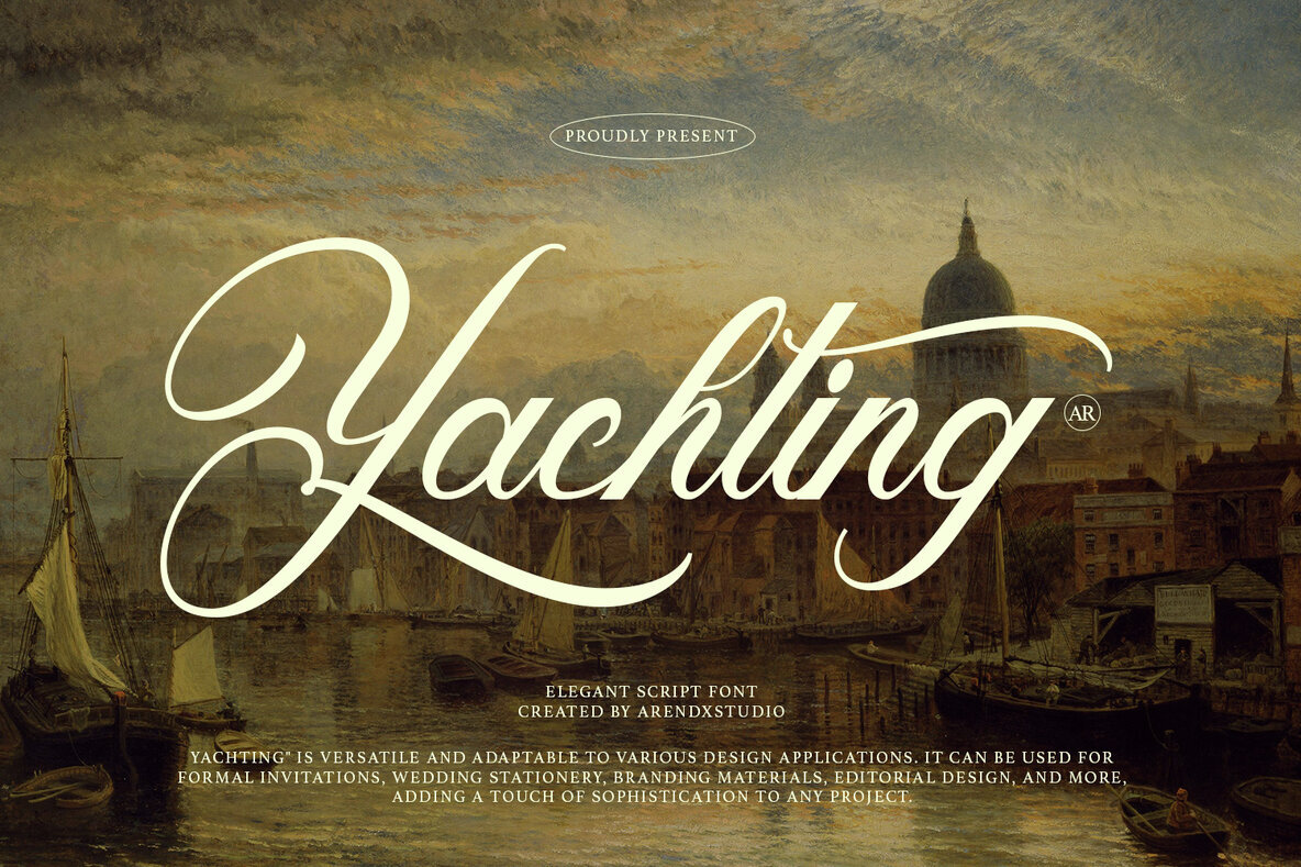 Yachting Font - Image 1