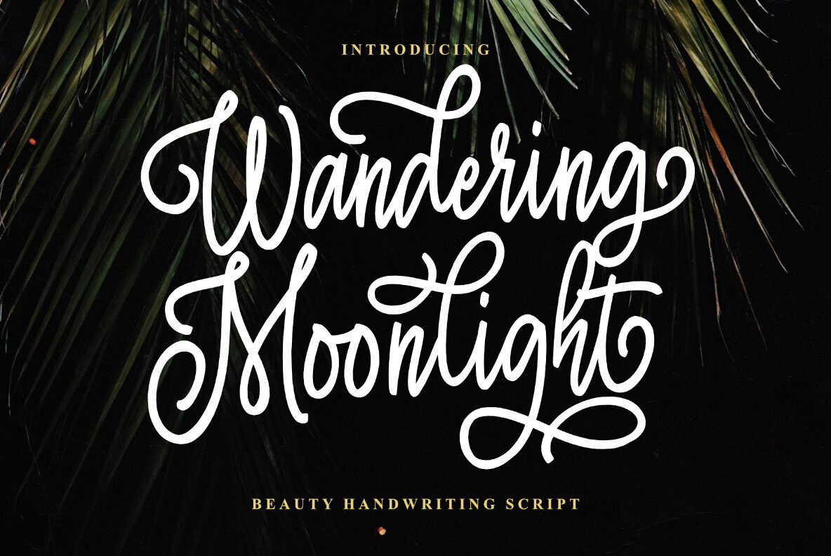 Wandering Moonlight Font - Image 1
