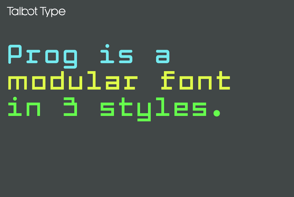 Prog Font - Image 1