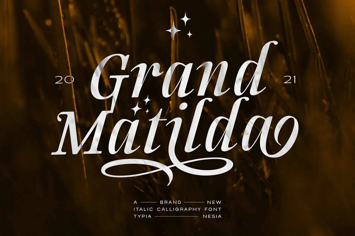 Grand Matilda Font - Image 1