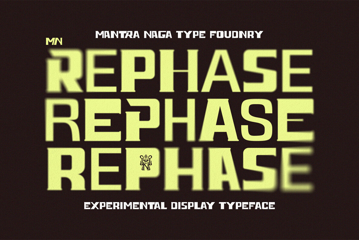 MN Rephase Font - Image 1