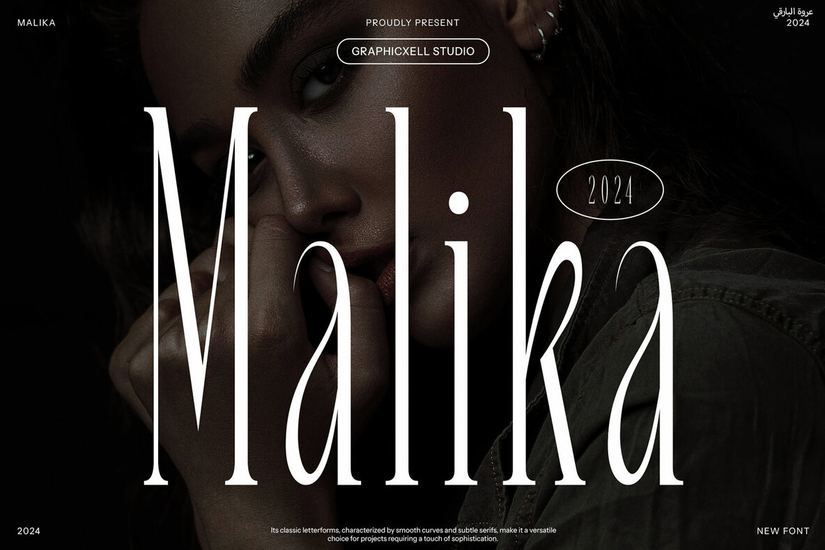 Malika Font - Image 1