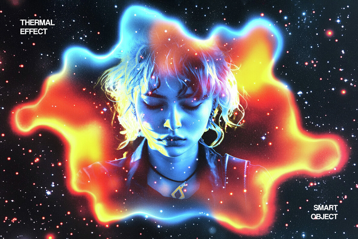 Download Thermal Mask Photo Effect Graphics - Image 1