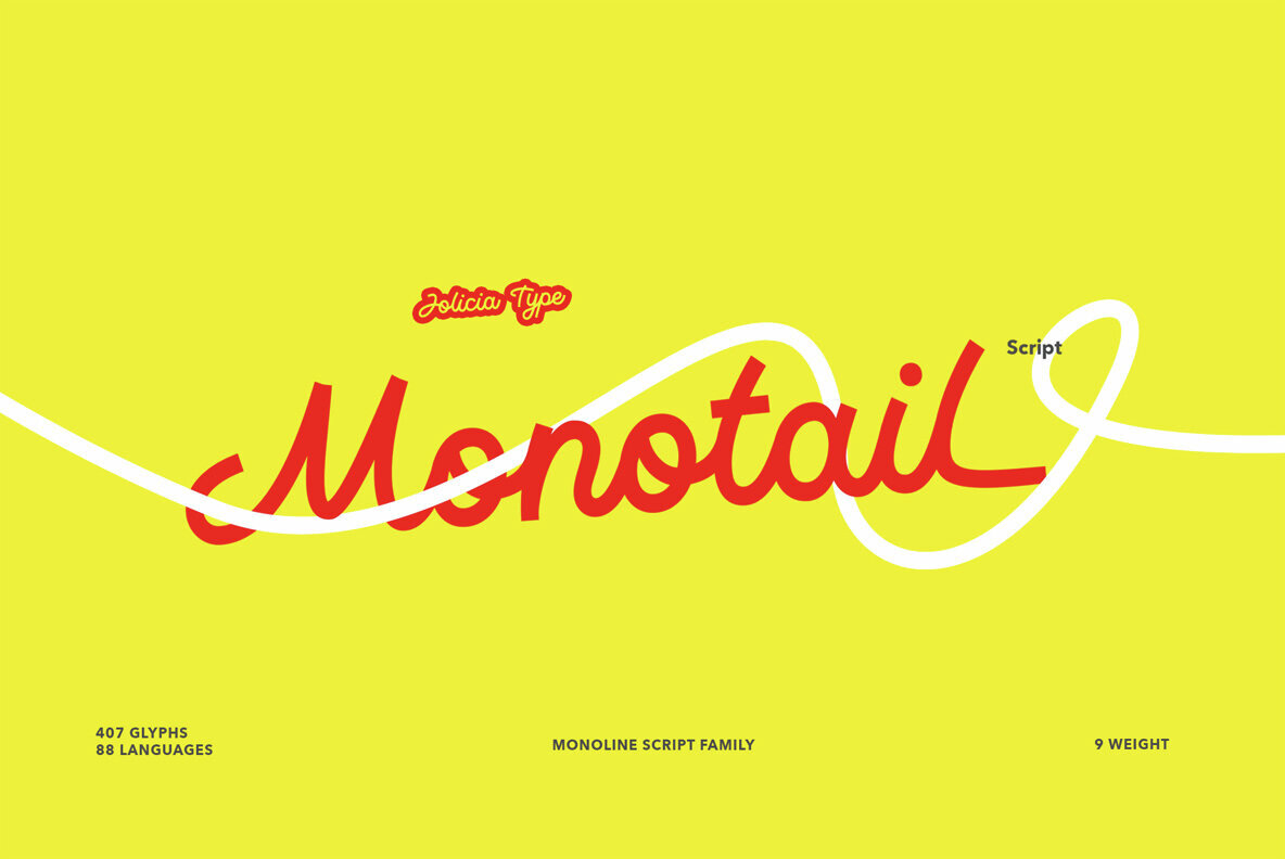 Monotail Font - Image 1
