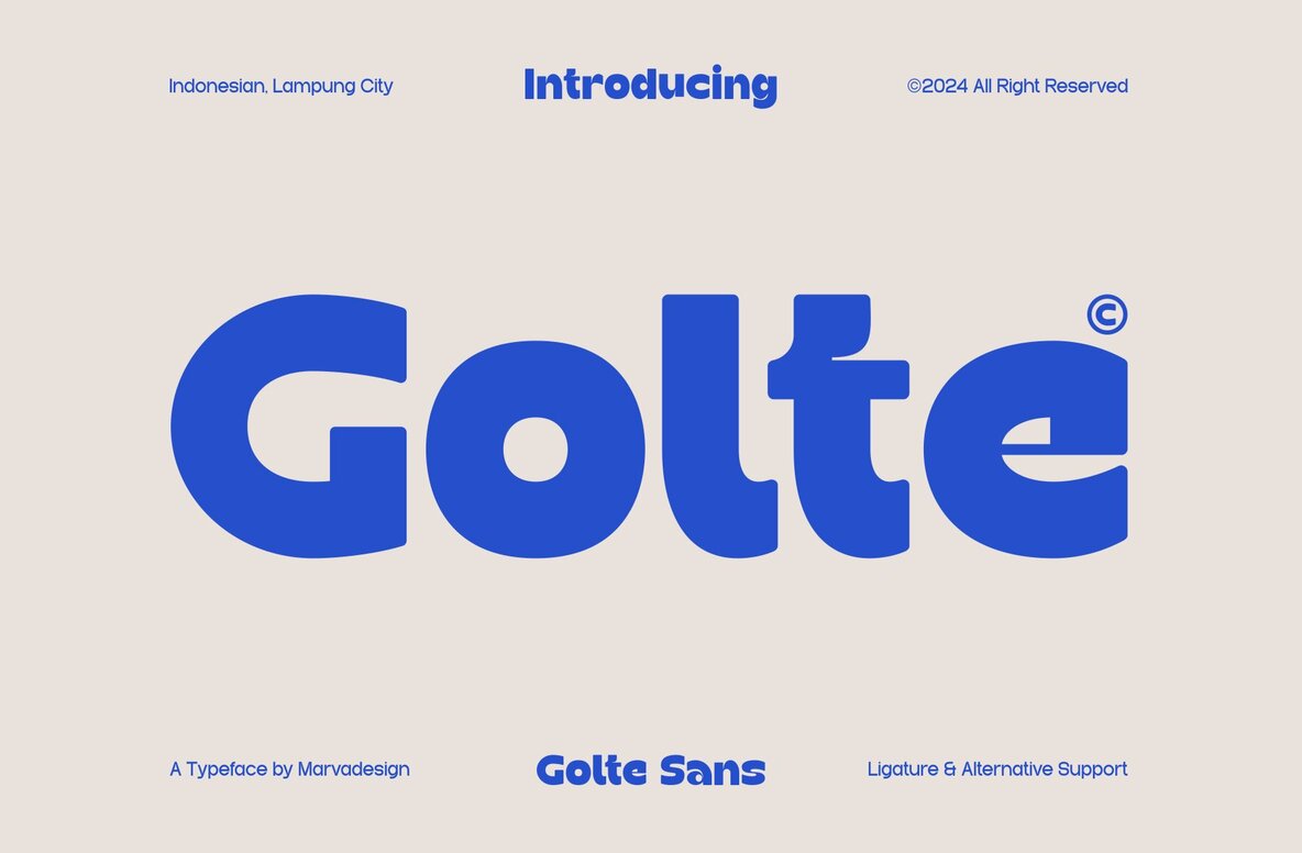 Golte Font