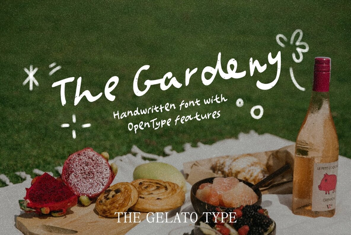The Gardeny Font