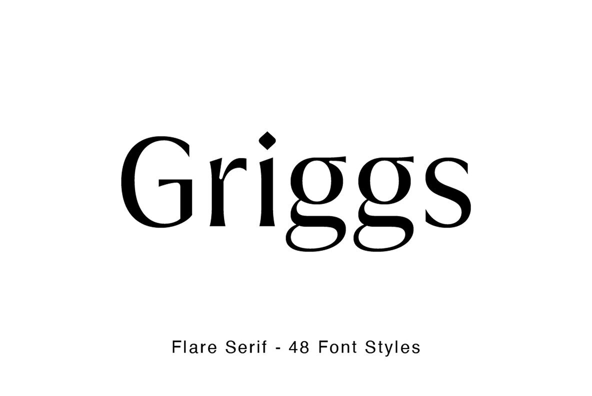 Griggs Flare Font