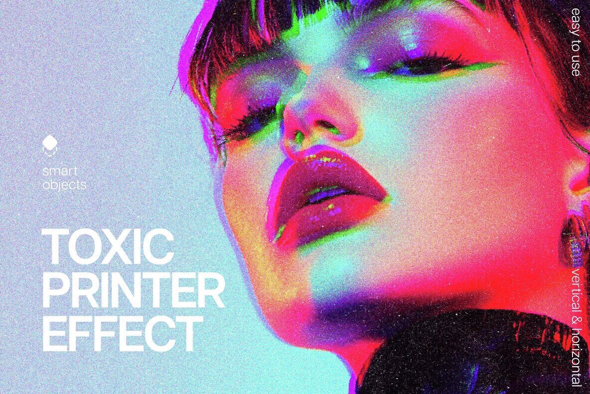 Download Toxic Printer Photo Effect Graphics