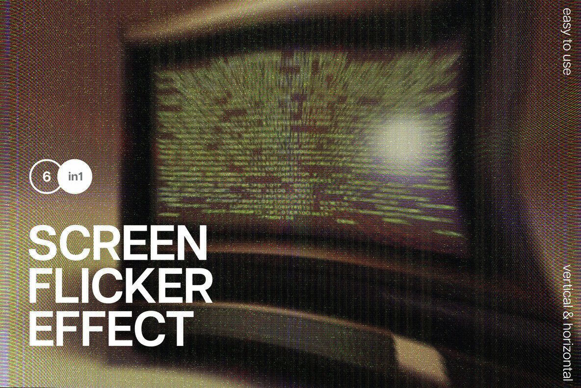 Download CCTV Screen Flicker Effect Graphics