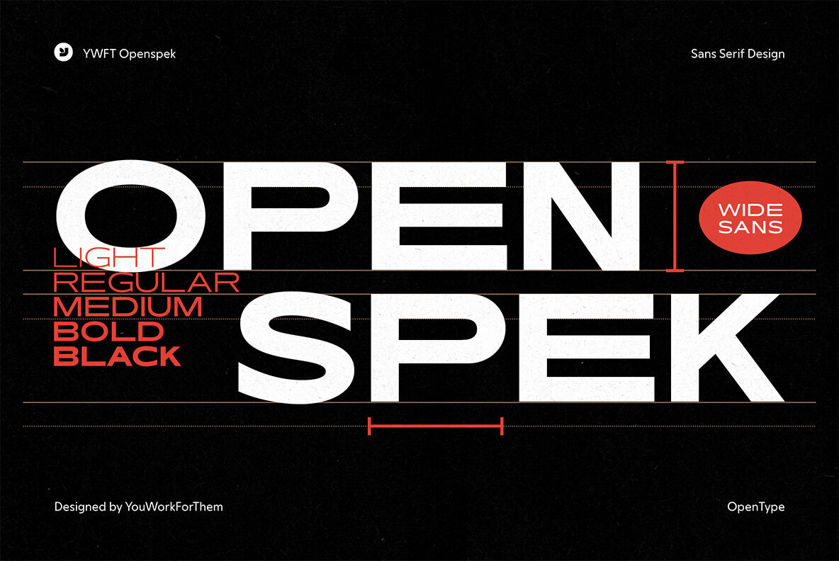 YWFT Openspek Font