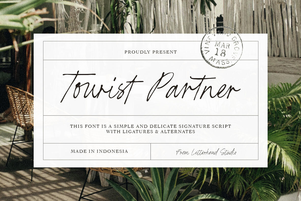 Tourist Partner Font
