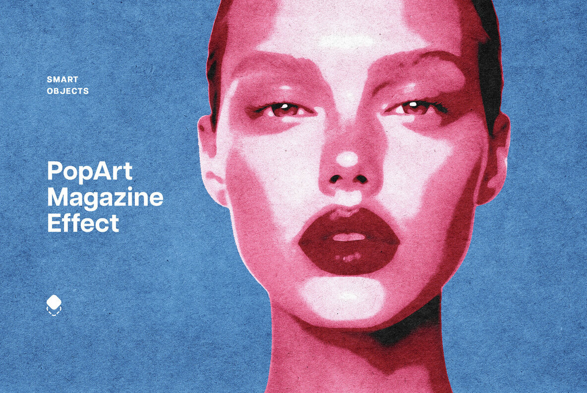 Download Popart Magazine Print Effect Graphics