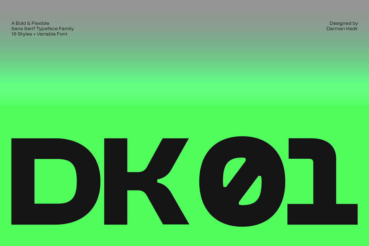 DK 01 Font