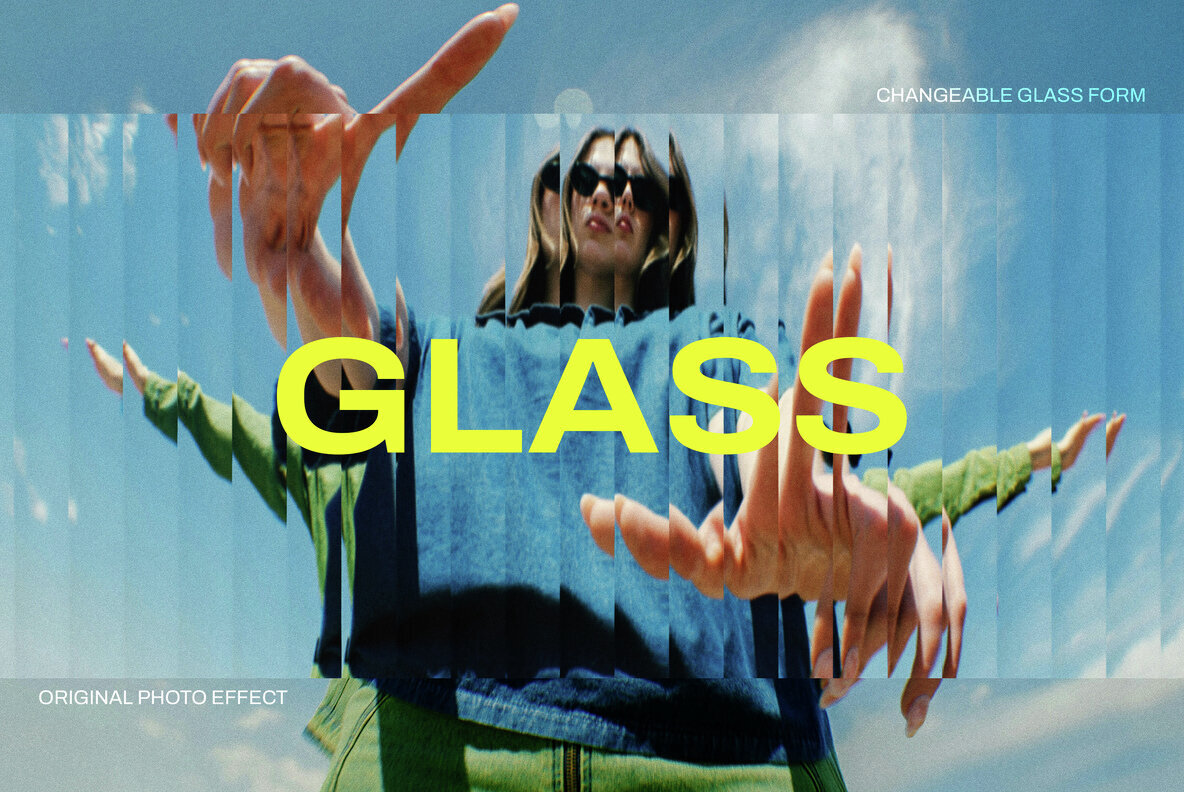 Download Fractured Glass Photo Effect Graphics