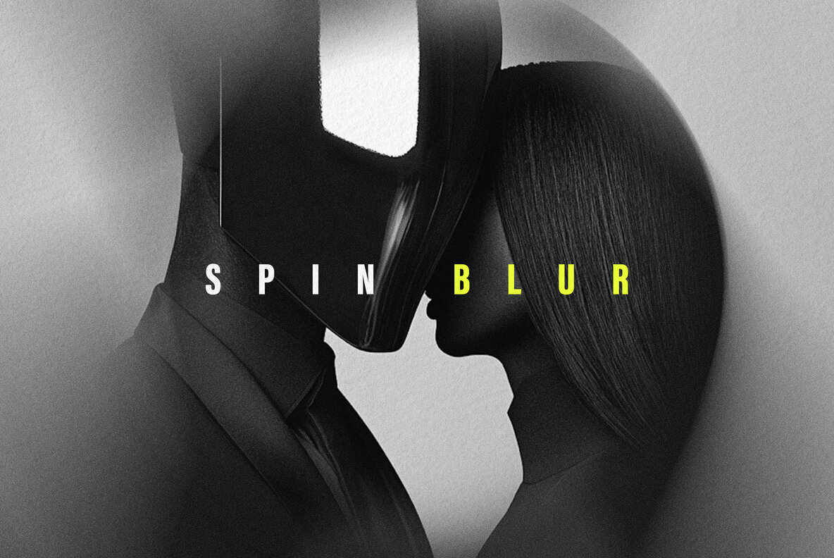 Download Spin Blur Noir Photo Effect Graphics