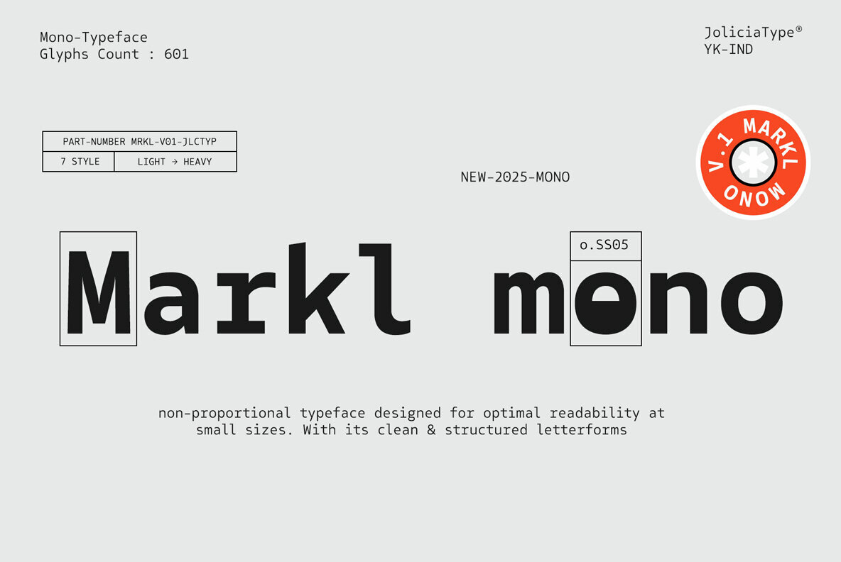 Markl Mono Font
