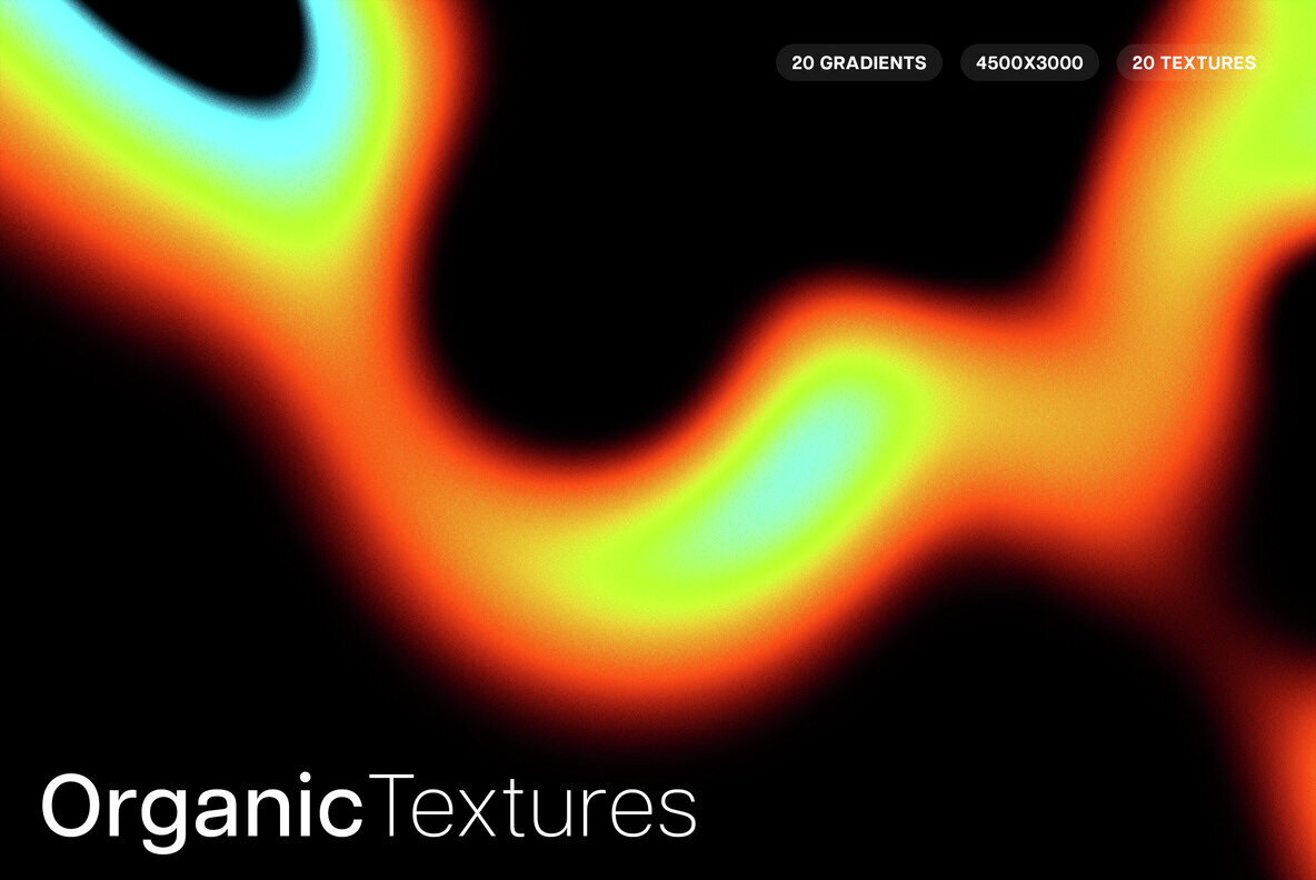 Download Organic Textures and Gradients Collection Graphics