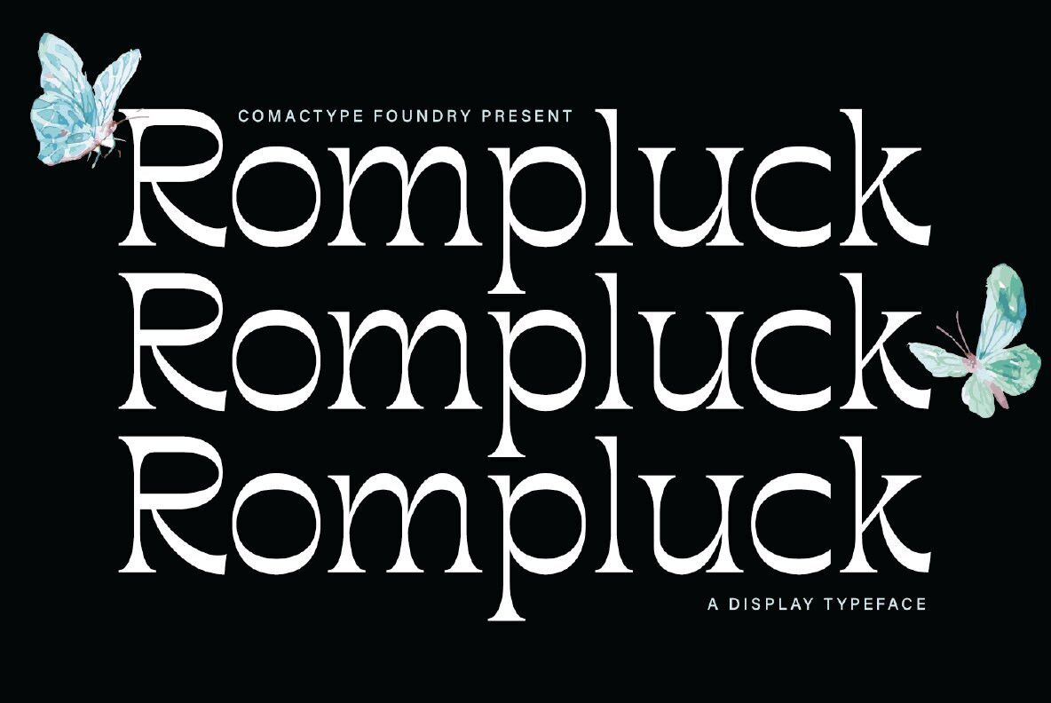 Rompluck Font