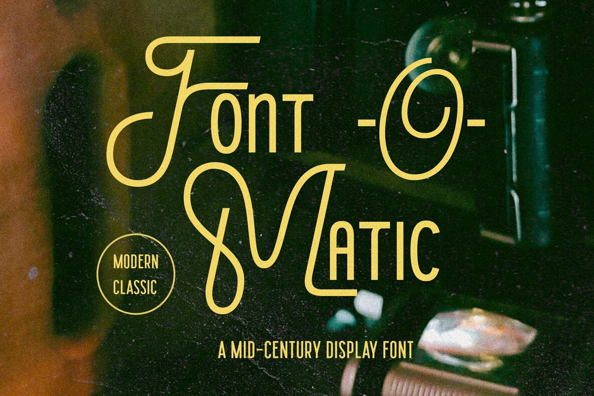 Font o Matic Font