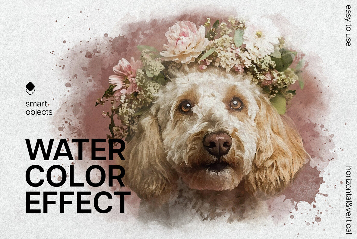Download Watercolor Artistic Photo Effect Graphics