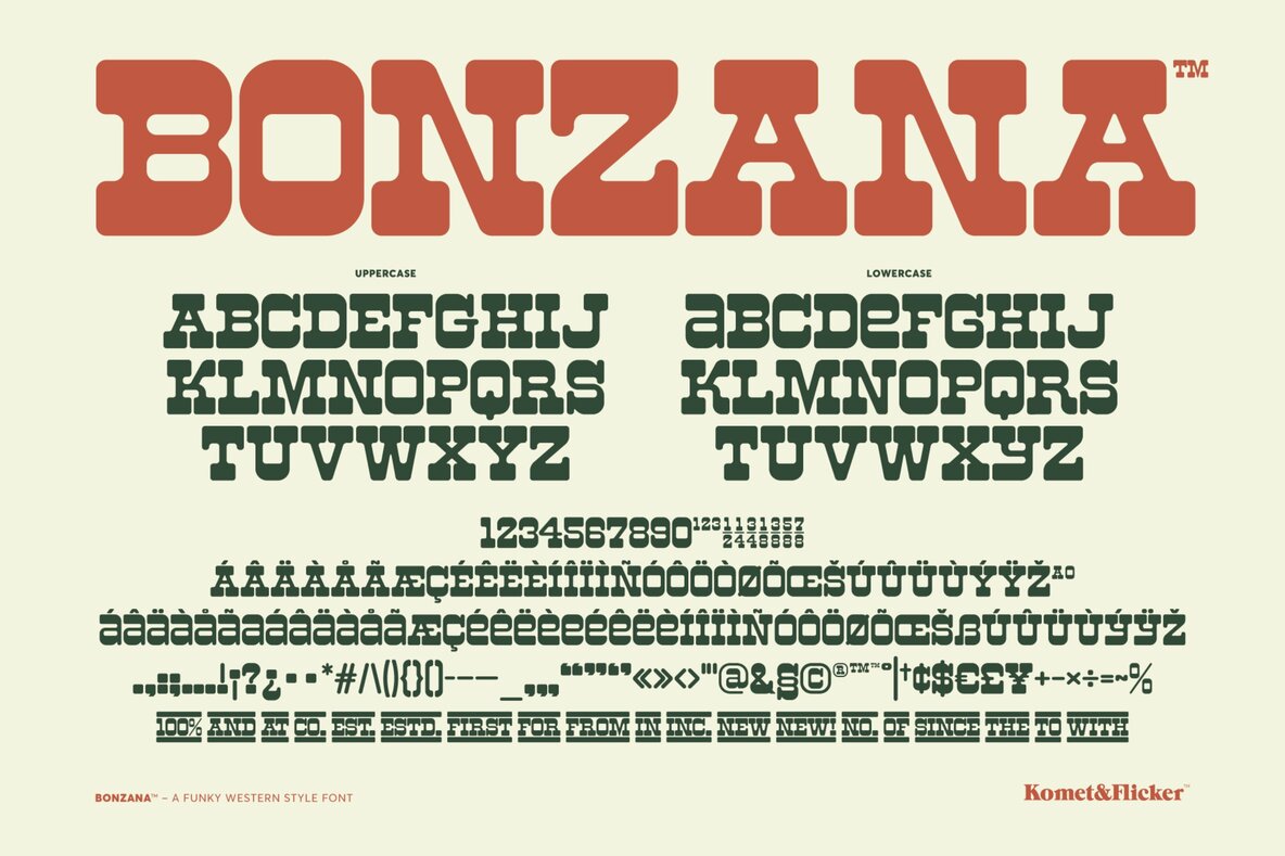 Bonzana Font