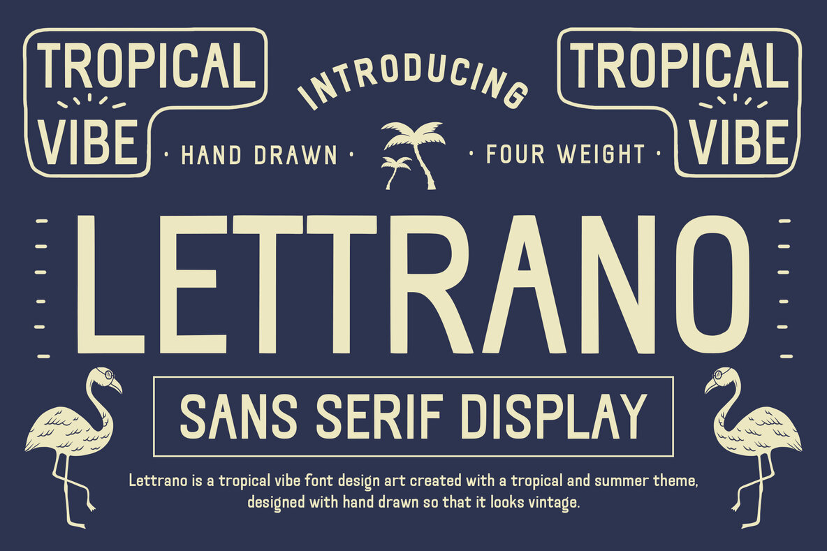 Lettrano Font