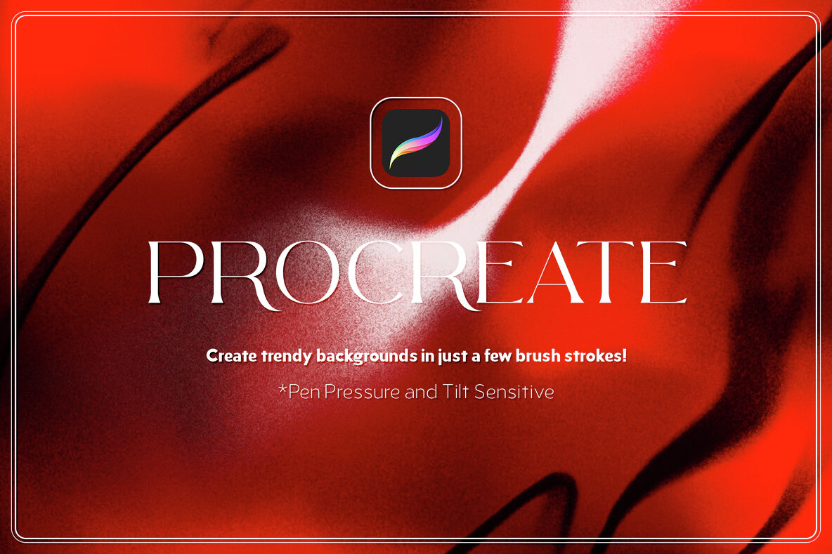 Download Procreate Brushes for Grain Backgrounds Graphics