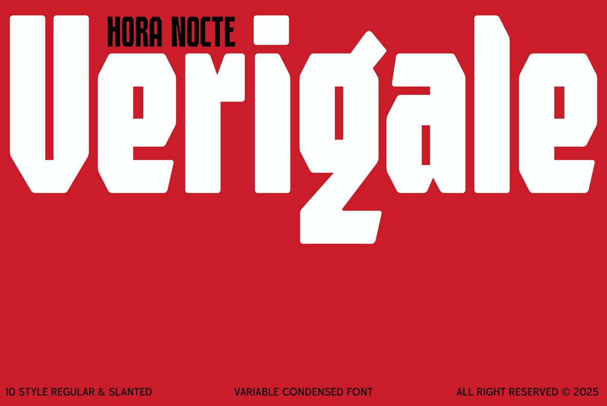 HN Verigale Font