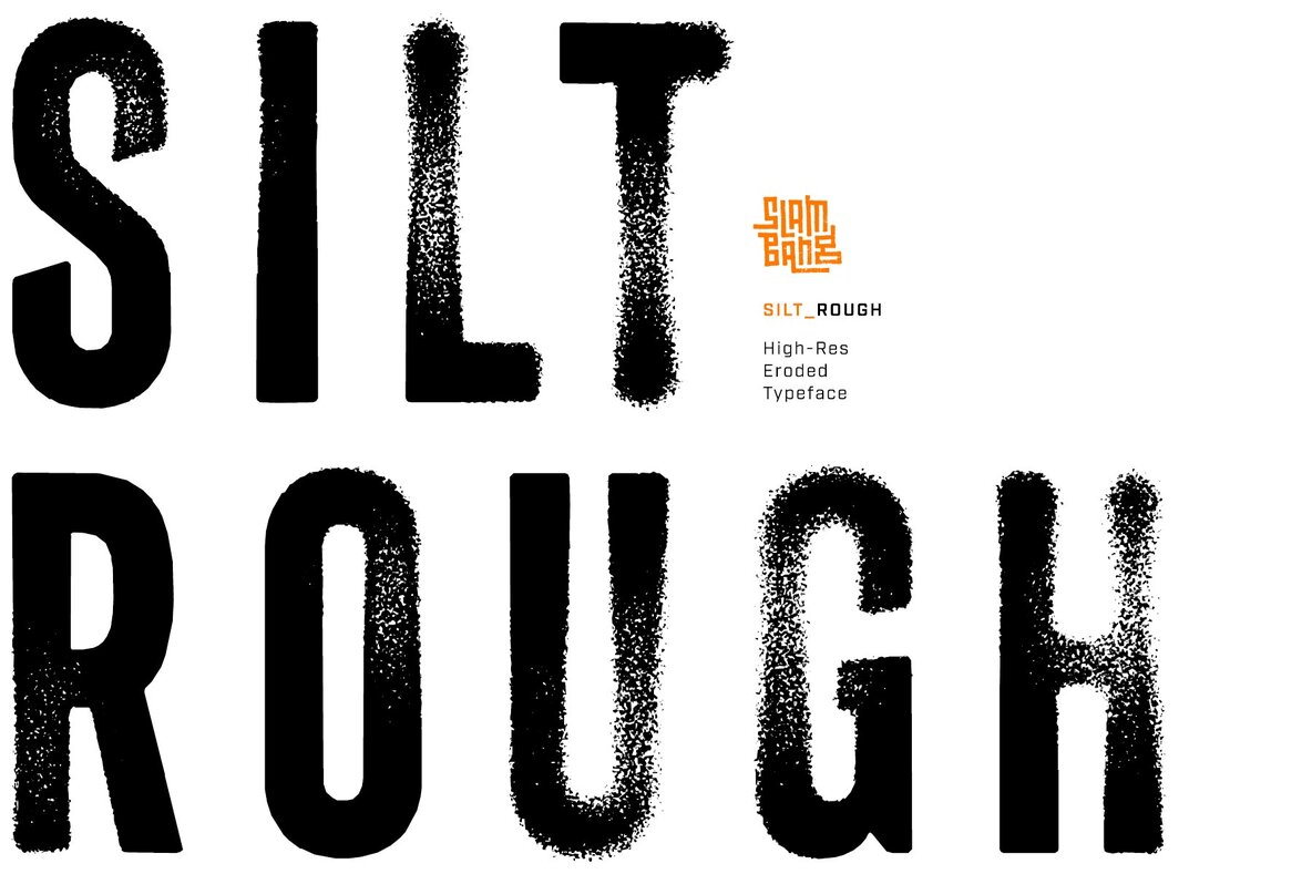Silt Rough Font - Image 1