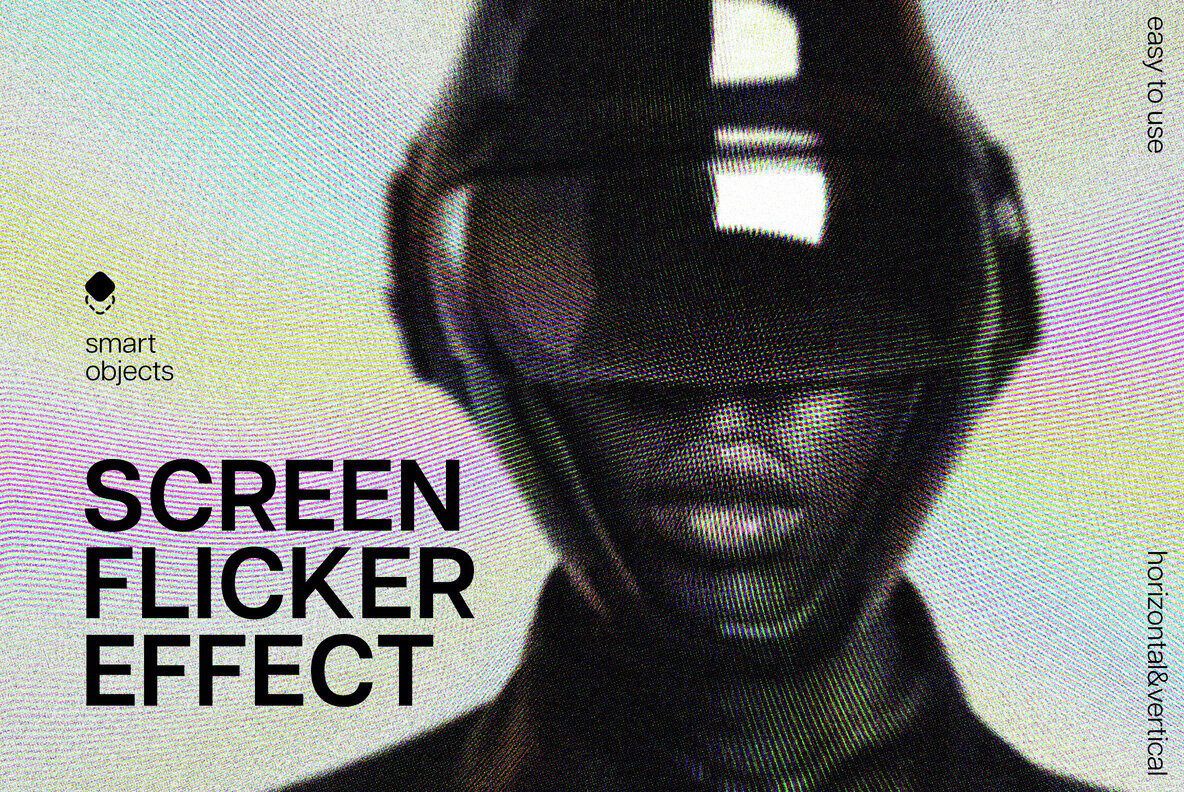 Download Screen Flicker Photo Effect Graphics - Image 1