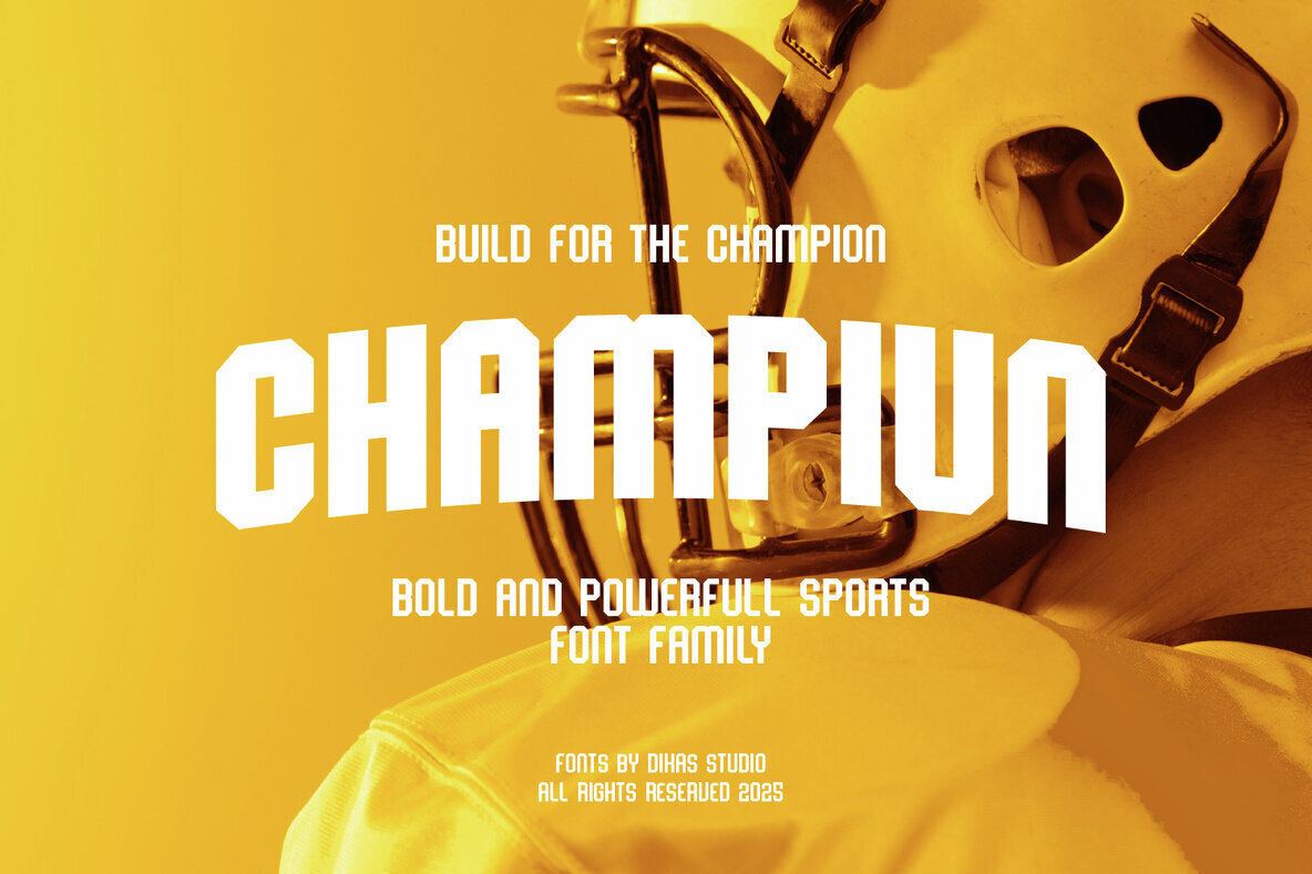 Champiun Font - Image 1