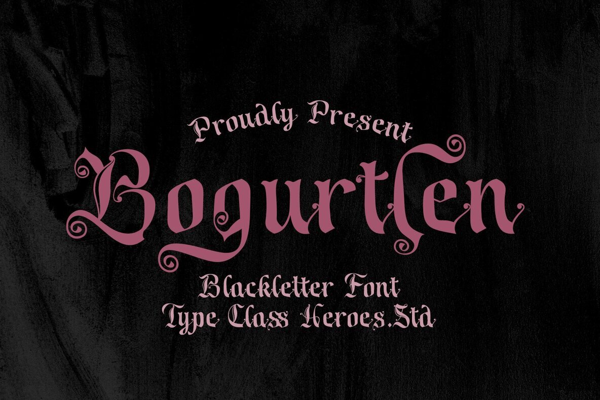 Bogurtlen Font - Image 1