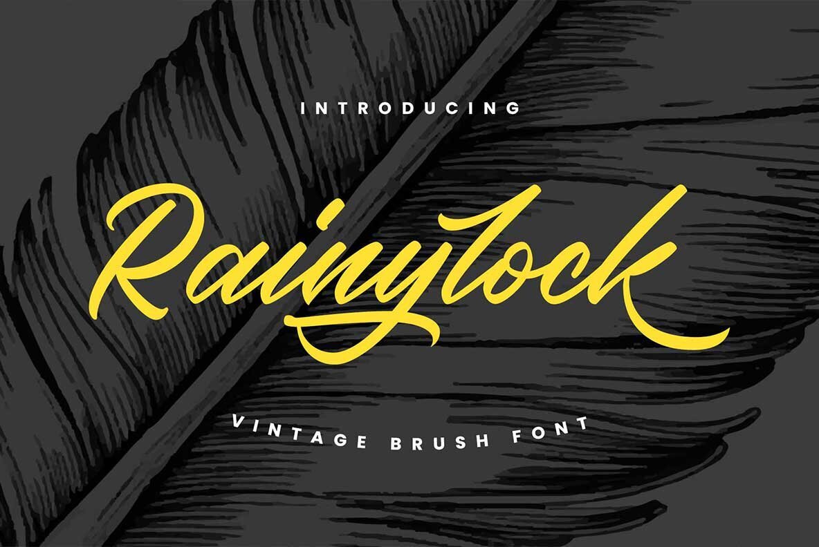 Rainylock Font - Image 1
