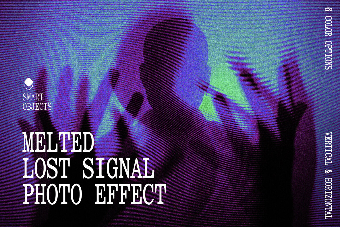 Download Melted Lost Signal Effect Graphics - Image 1