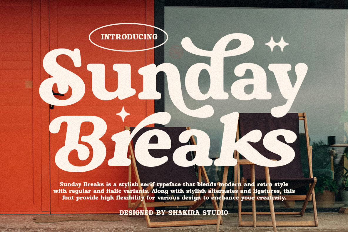 Sunday Breaks Font - Image 1