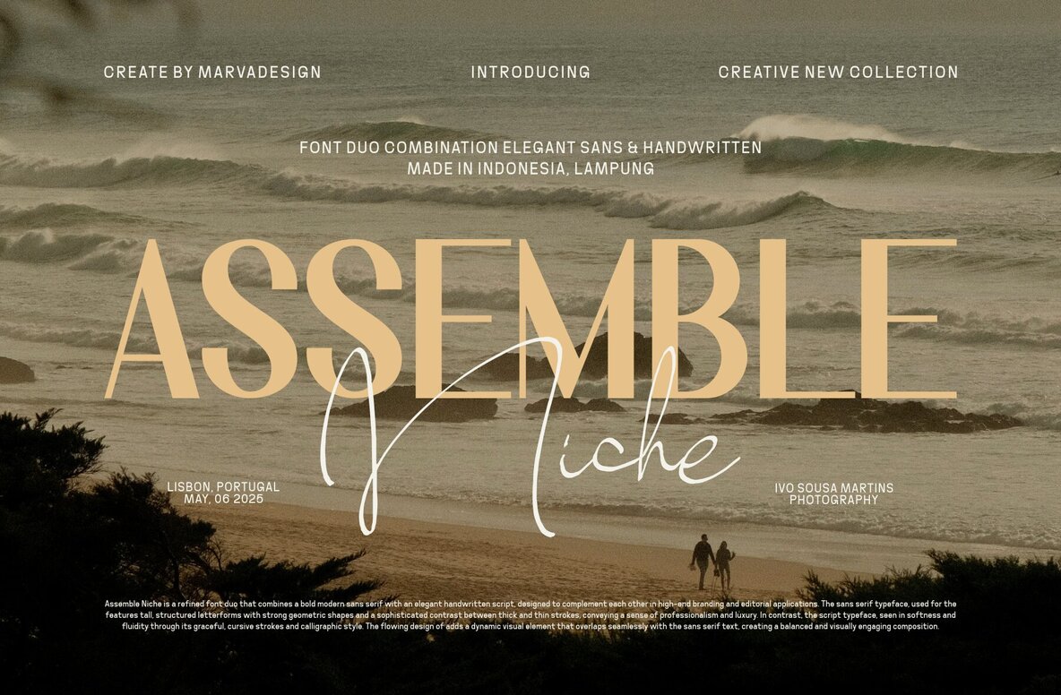 Assemble Niche Font