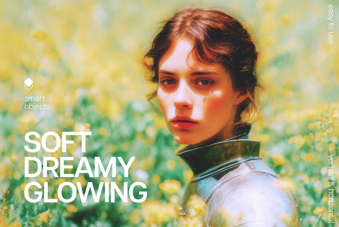Download Soft Dreamy Glowing Template Graphics