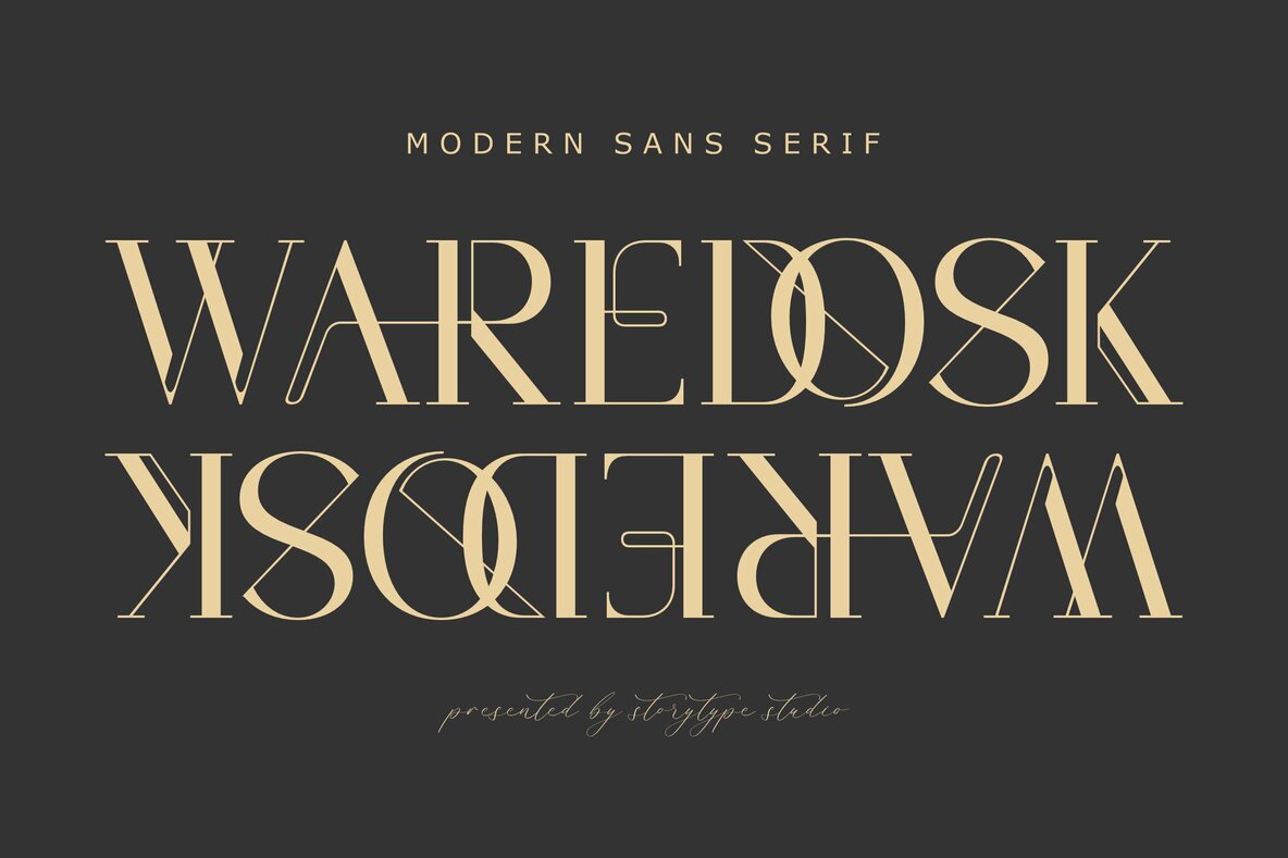 Waredosk Font